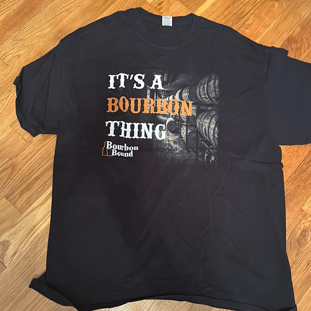 Bourbon 🥃 bound Mens tshirt